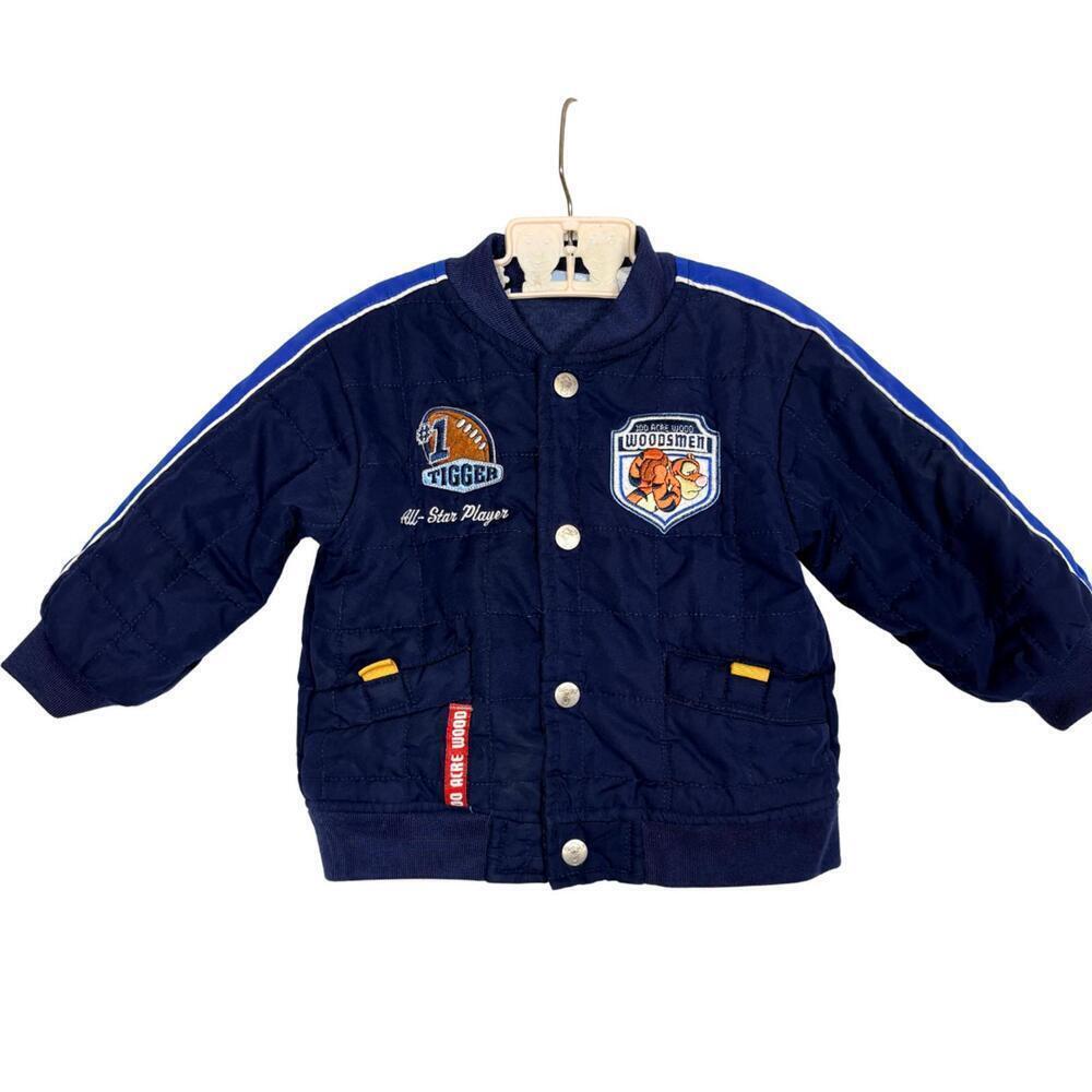 VTG Disney Tigger Winnie the Pooh Infant Athletic Varsity Sports Coat 24 months